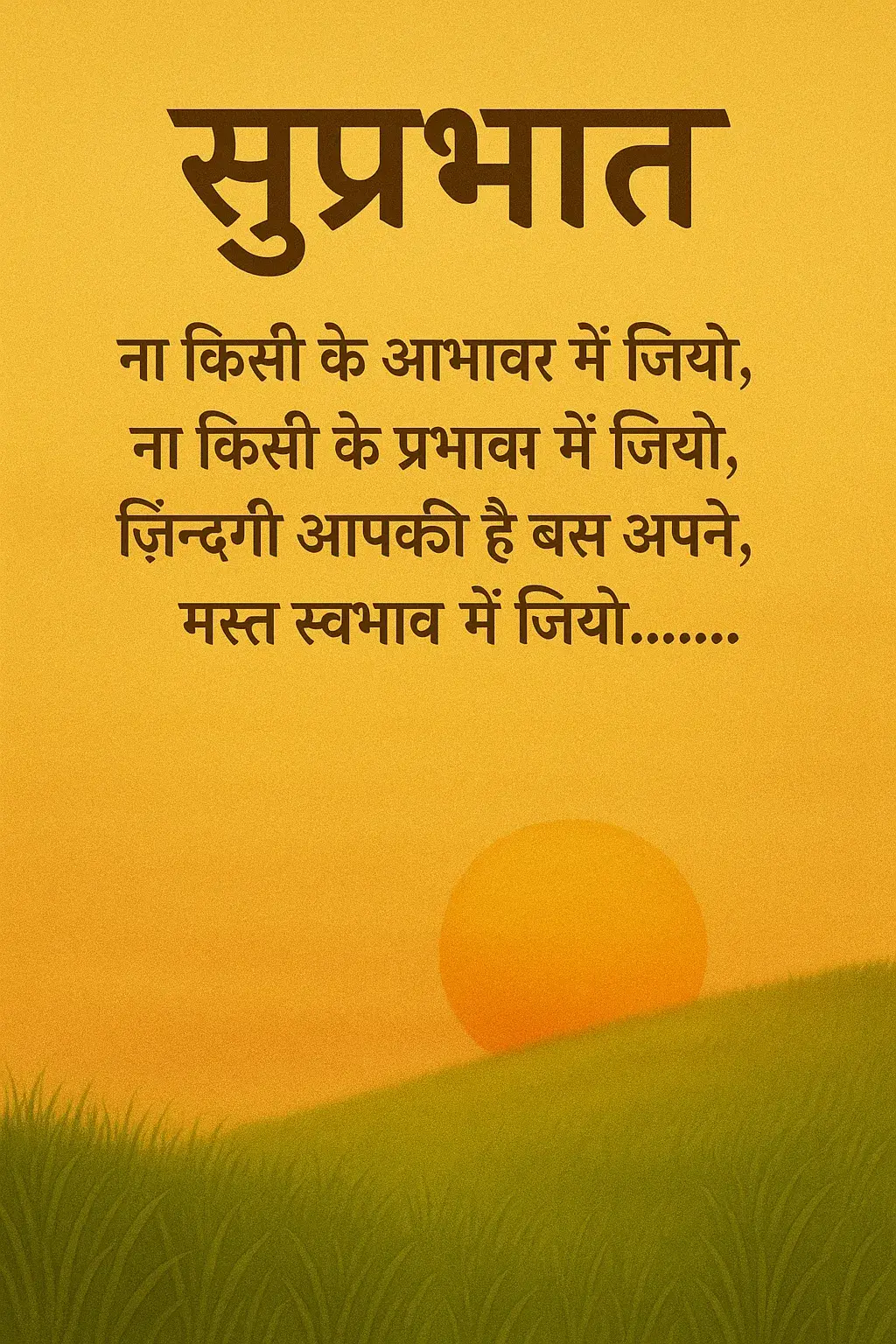 New Latest Good Morning