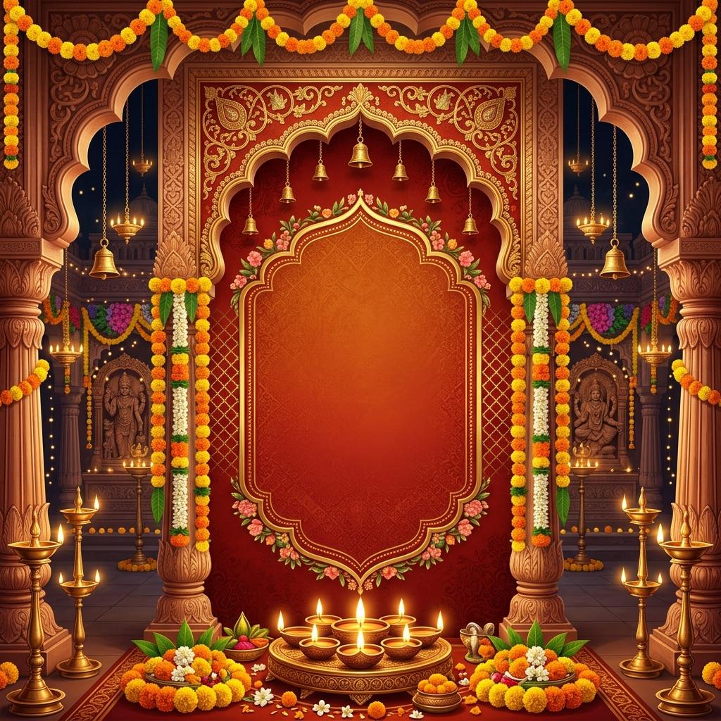 Shyam Baba Jagran Invitation Card Template