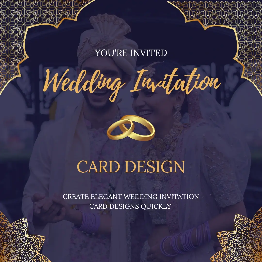 Wedding Invitation Card Design
